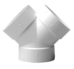 Show details for 45 DEGREE DOUBLE WYE Picture of 45 DEGREE DOUBLE WYE