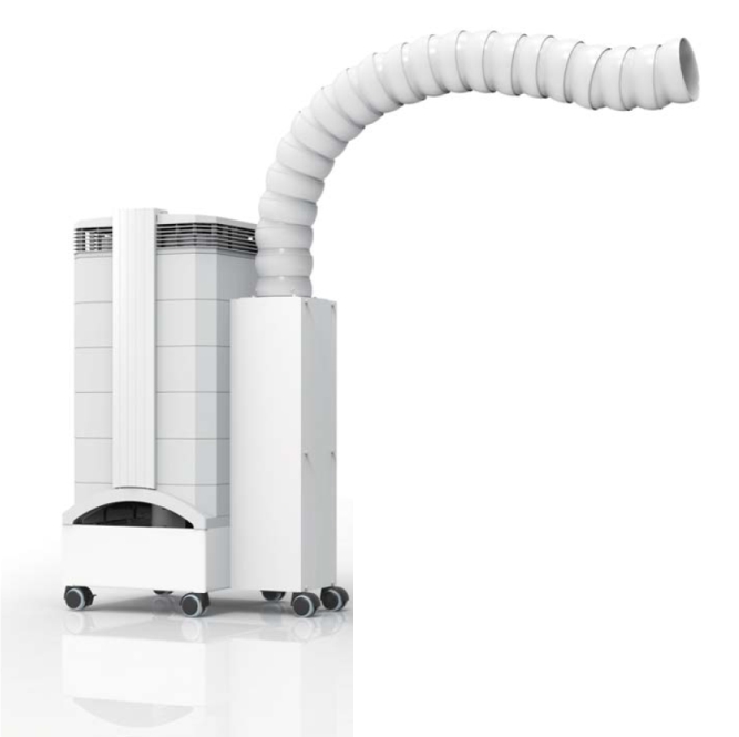 Bild von Dental FlexVac HG „New Edition“ - Luftreiniger  Fragen zum Gerät - Tel. 05661-9260920