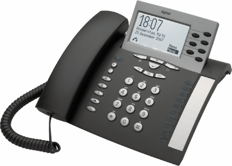 Imagen de Tiptel 274 mit AB und Tastatur, Freisprecheinrichtung und Piezohörer