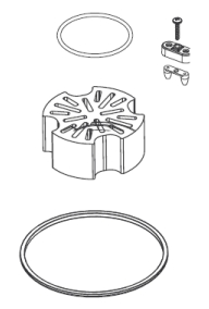 Picture of Schalldämpfer u. Dichtungzu GS/GM Motor