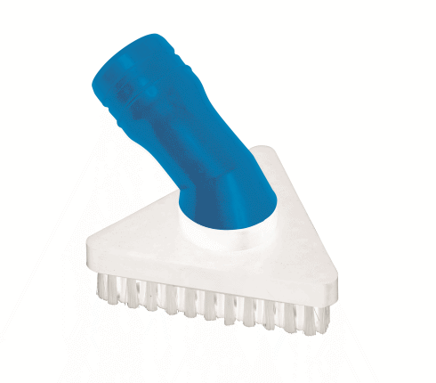 Picture of TRIANGULAR BRUSH FDA BLUE  D40