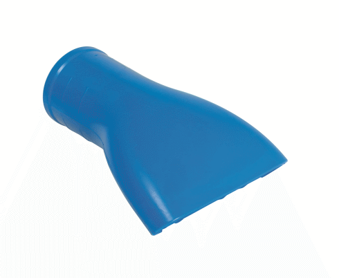 Immagine di SILICONE NOZZLE FDA 120MM BLUE  D50