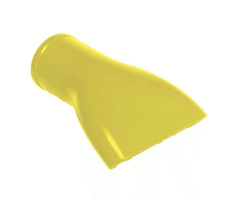 Immagine di SILICONE NOZZLE FDA 120MM YELLOW D50