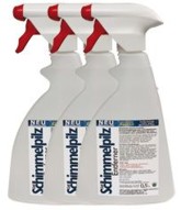 Image de Jati-Schimmelpilzentferner Kombiangebot Drei Sprühflaschen für  ca. 15 qm ( 3 x 500ml-Flasche) für ca. 12-16 qm (Grundpreis € 33,20 / Liter)