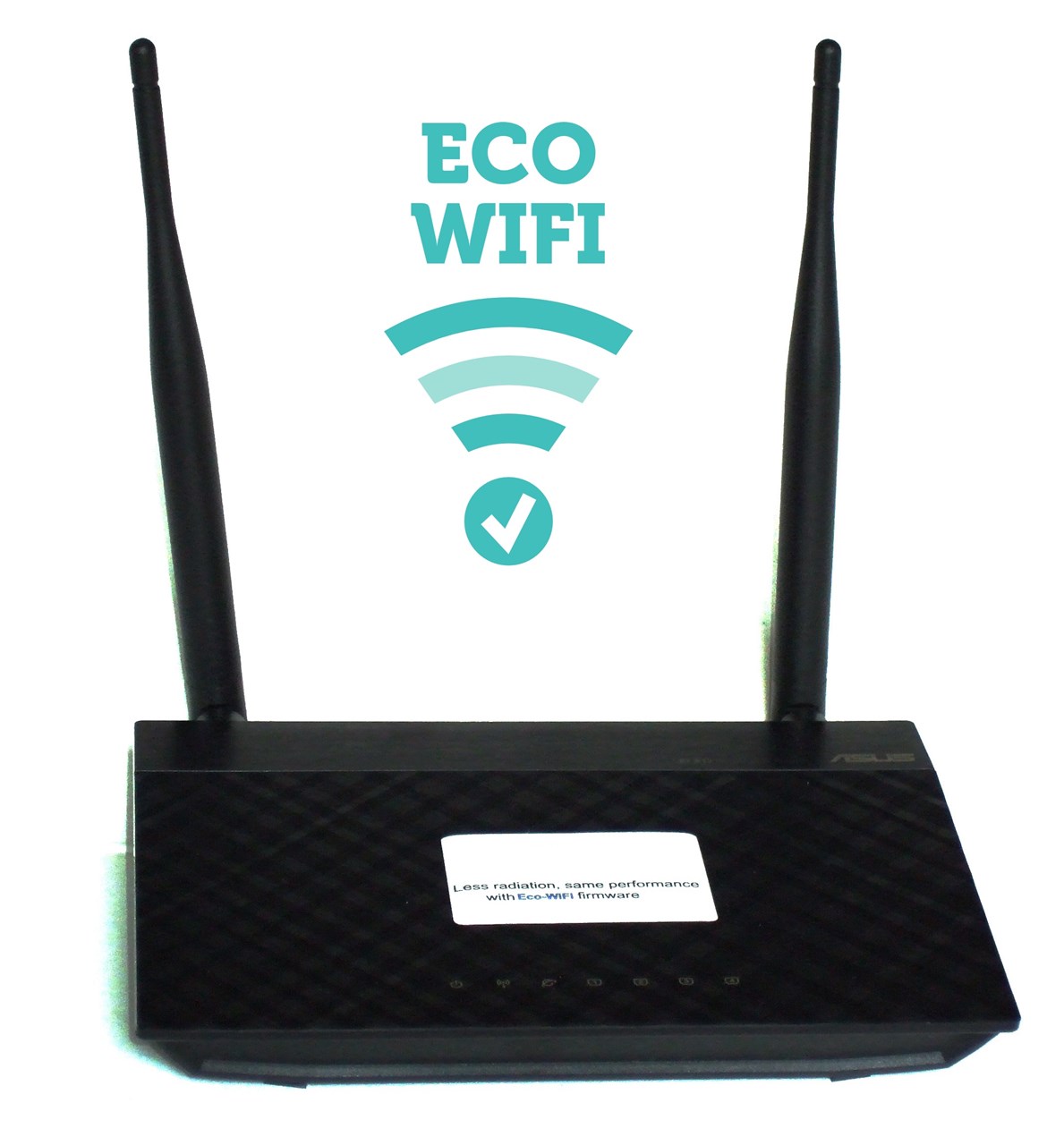 Bild von Eco-WLAN n-Router (Strahlungsreduziert) 2,4 GHz