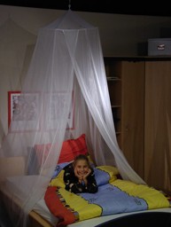 Bild von EMV-Baldachin für Betten (1x2m) blickdurchlässig, lichtdurchlässig 